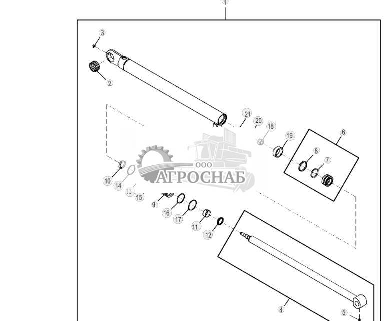 Цилиндр стрелы - ST2581 207.jpg